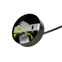 Hängelampe Schwarz innen Gold Ø20cm Esstisch ANNIE