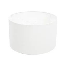 Hängelampe Schwarz Weiß Metall Stoff 140 cm 3-flammig