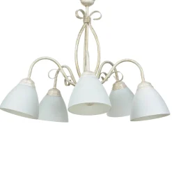 Hängelampe Shabby Weiß Rustikal Esstisch Leuchte