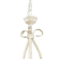 Hängelampe Shabby Weiß Rustikal Esstisch Leuchte