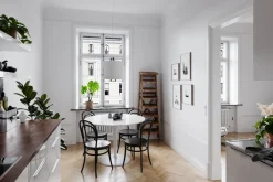 Hängelampe Stoffschirm B: 35cm H: max. 120cm E27 Schwarz Weiß