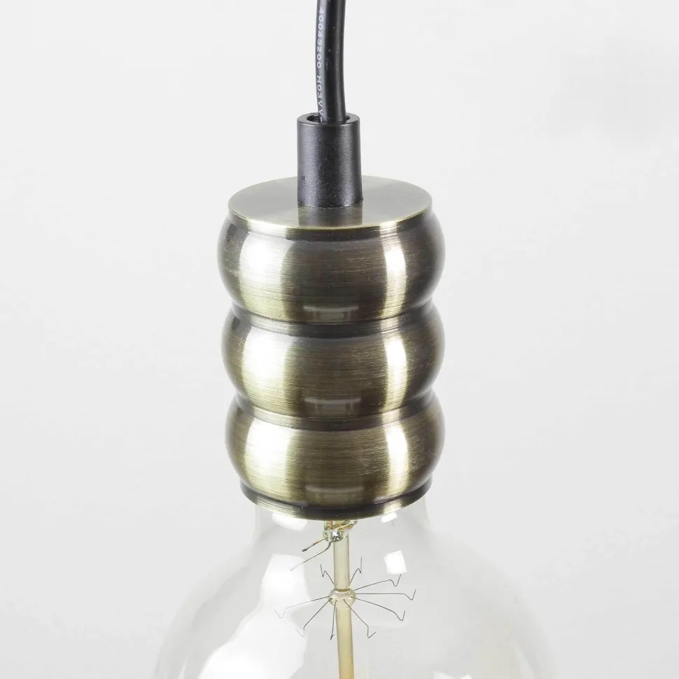 Hängelampe verstellbar Vintage E27 in Bronze