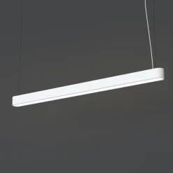 Hängelampe Weiß 3000 K 3200 lm T8 LED verstellbar B: 125 cm