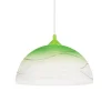 Hängeleuchte ADANIA Grün Retro rund Wohnzimmer