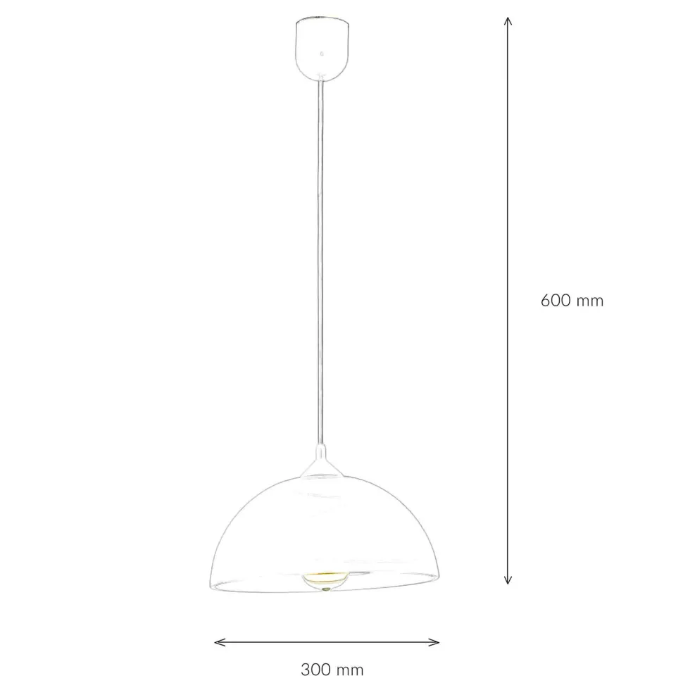Hängeleuchte ADANIA Grün Retro rund Wohnzimmer