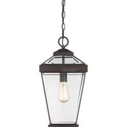 Hängeleuchte außen E27 in Bronze Vintage Rustikal