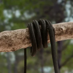 Hängeleuchte außen E27 IP54 Ø 30 cm in Terracotta Seilschirm