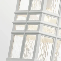 Hängeleuchte außen IP44 E27 Weiß Rustikal Garten