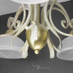 Hängeleuchte AURORA WHITE Ø74cm 5-flmg