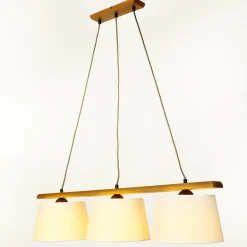 Hängeleuchte Beleuchtung Holz Rustikal Esstisch