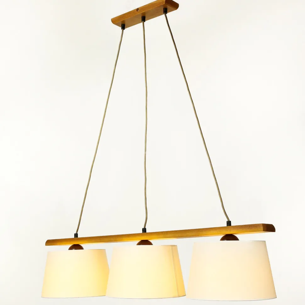 Hängeleuchte Beleuchtung Holz Rustikal Esstisch