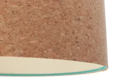 Hängeleuchte E27 Ø 30 cm Kork Modern Wohnzimmer