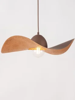 Hängeleuchte E27 Braun Kupfer Esstisch MUNYA