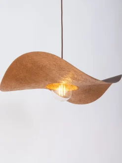 Hängeleuchte E27 Braun Kupfer Esstisch MUNYA