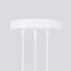 Hängeleuchte 3-flammig GU10 Modern B: 19,5 cm Weiß BERTA