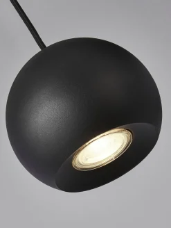 Hängeleuchte 4-flammig GU10 Schwarz B: 125 cm lang