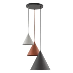 Hängeleuchte 3-flammig Metall Retro E27 verstellbar CODY