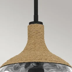 Hängeleuchte Glas Ø 30,2 cm H: max. 140,7 cm E27