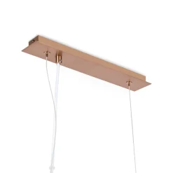 Hängeleuchte Glas Metall E14 H: max. 149,3 cm Modern