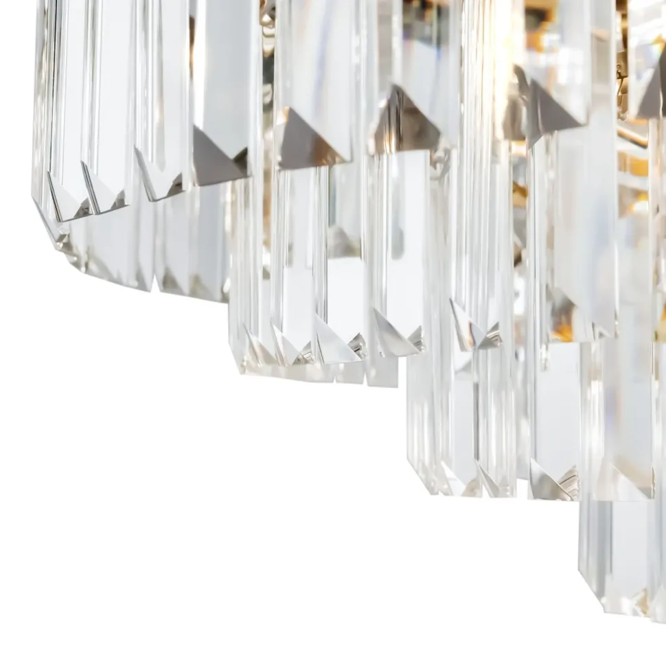 Hängeleuchte Glas Metall E14 Ø 70 cm H: max. 120 cm