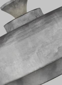 Hängeleuchte Grau E27 Metall Ø46cm Vintage Design