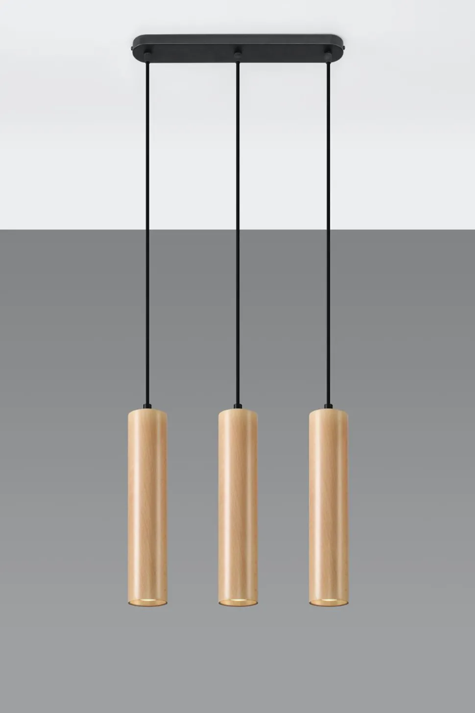 Hängeleuchte Holz 2-flammig GU10 BAYLEE Esszimmer