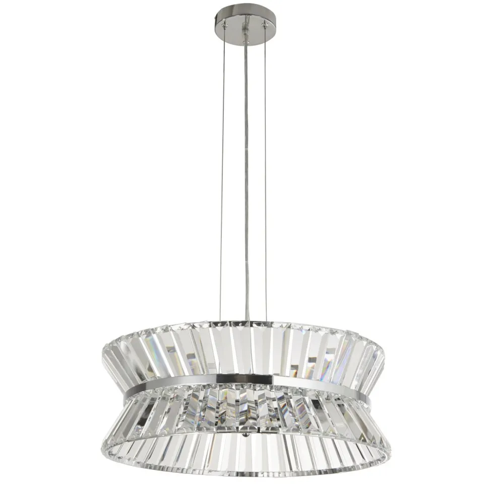 Hängeleuchte Kristall Ø 50 cm rund 7x G9 Jugendstil