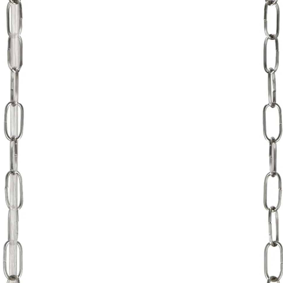 Hängeleuchte Kristall Metall B: 92 cm 5x E27 Chrom