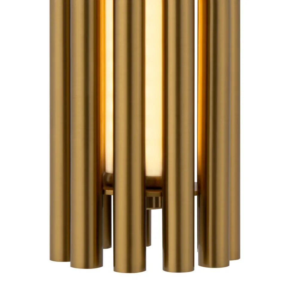 Hängeleuchte LED Aluminium Glas Ø 8,1 cm rund 330 lm