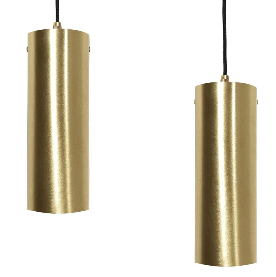 Hängeleuchte Messing B: 90cm H: max. 110cm verstellbar 4x E27