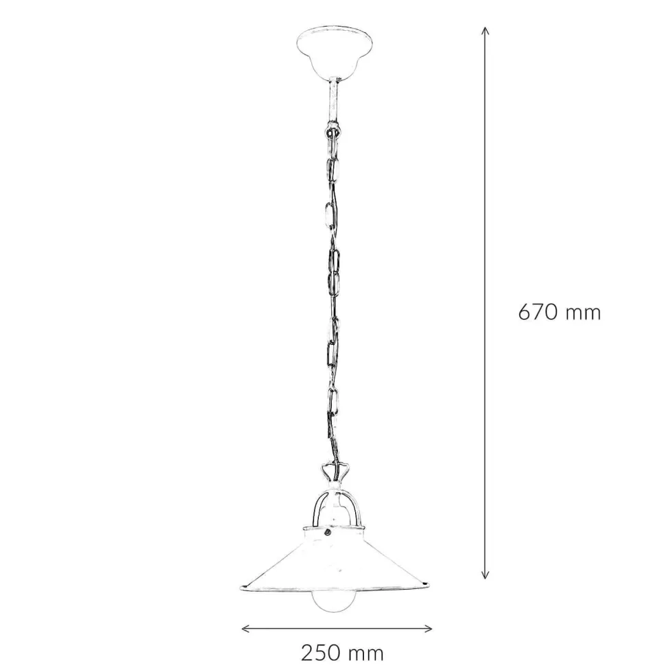 Hängeleuchte Messing E27 Ø 25 cm Vintage ALICE