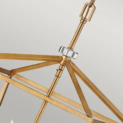 Hängeleuchte Metall B: 40,5 cm H: max. 216,9 cm E14