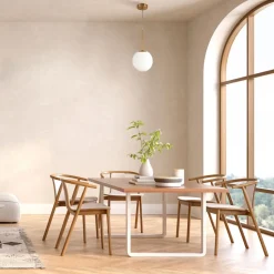 Hängeleuchte Metall Glas Ø 18 cm rund H: max. 180 cm