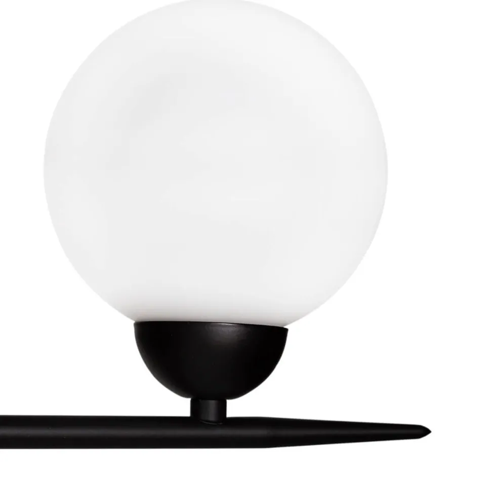 Hängeleuchte Metall Glas B: 100 cm H: max. 160 cm 10x G9