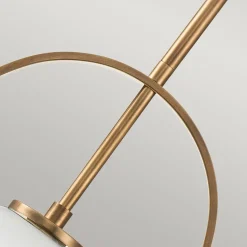 Hängeleuchte Metall Glas D: 28,9 cm H: max. 129,4 cm