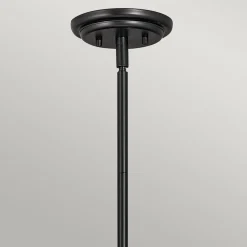 Hängeleuchte Metall Glas E27 rund Ø 28,9 cm Vintage