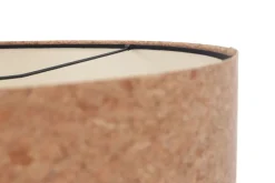 Hängeleuchte rund Ø 50 cm Modern Kork Natur Schwarz E27