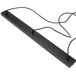 Hängeleuchte Schwarz Gold 3-flammig E27 verstellbar