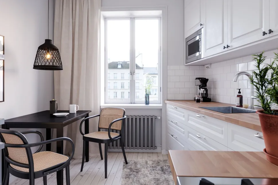 Hängeleuchte Schwarz Jute B: 34 cm H: max. 120 cm E27