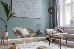 Hängeleuchte Seil Schwarz E27 Ø 30 cm H: max. 1,5 m Modern