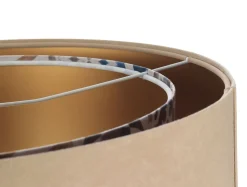 Hängeleuchte Stoffschirm Velours Optik Ø 50 cn wohnlich E27