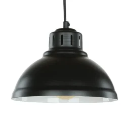 Hängeleuchte SVEN in Schwarz 3-flmg