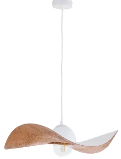 Hängeleuchte Weiß Kupfer E27 Modern Esstisch