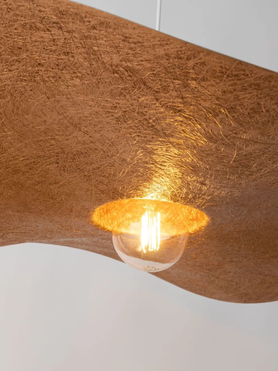 Hängeleuchte Weiß Kupfer E27 Modern Esstisch