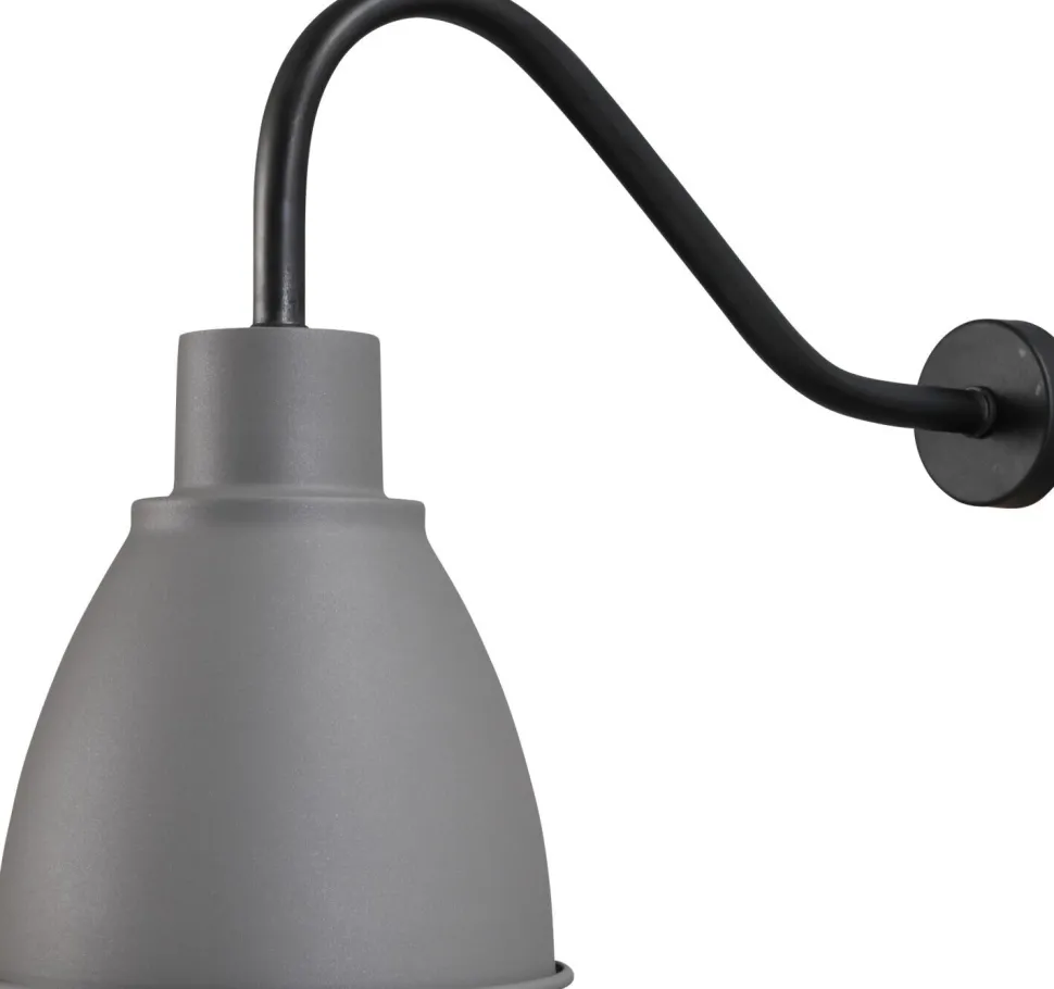 Hotelleuchte E27 in Anthrazit