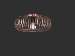 Industrial Deckenleuchte Metall Kupfer Antik E27 Ø40 cm