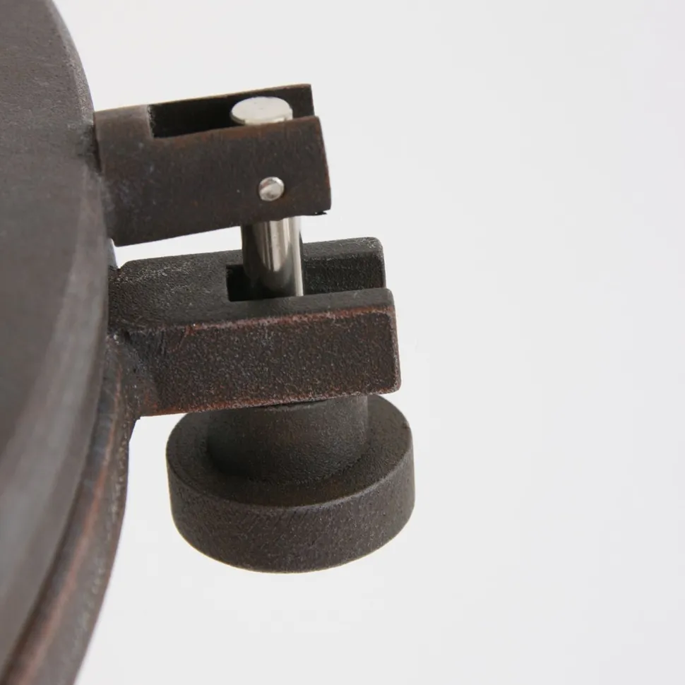 Industrial Pendelleuchte Metall Glas Braun Ø40 cm E27