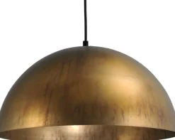 Industrie Hängelampe Industrie Messing Antik