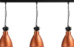 Industrie Pendelleuchte in Kupfer Groß Loft Design