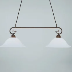 Jugendstil Hängeleuchte Messinglampen fürs Esszimmer Messing Antik